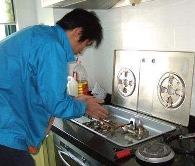 杭州市比德斯燃气灶维修服务案例